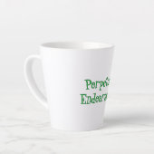 Perpetual Endearment Latte Mug Latte Mok (Linkerhoek)