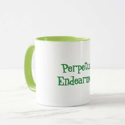 Perpetual Endearment Mug Mok (Voorkant links)
