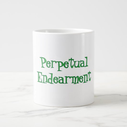 Perpetual Endearment Specialty Mug Extra Grote Beker (Voorkant)