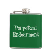 Perpetual Endearment Vinyl Wrapped Flask Heupfles (Voorkant)