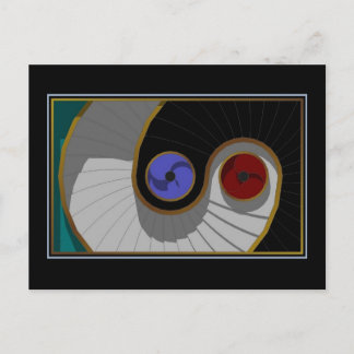 Perpetuele beweging briefkaart