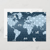 Perplexe ! Carte postale (Devant / Derrière)