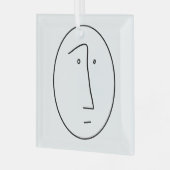 PERPLEXED Glass-Ornament Glas Ornament (Voorkant links)