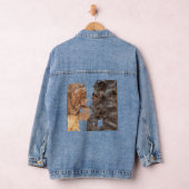 Perplexed vrouw profiel - Hout Denim Jacket (Hangar)