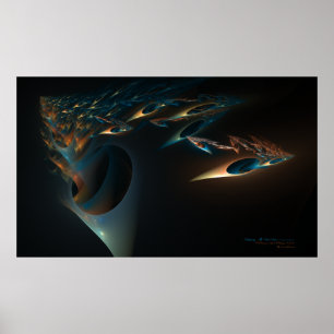 Perplexiteit - de Vivid Vision Canvas FineArtPrint Poster