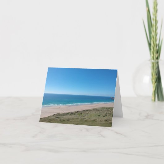 Perranporth Seaview. Kaart (Voorkant)