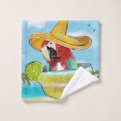 Perroquet (Gant de toilette)