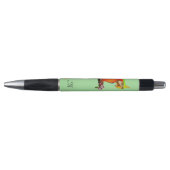 Perroquet Ara Multicolore Tropical & Stylo Monogra (Devant)