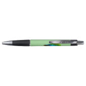 Perroquet Ara Multicolore Tropical & Stylo Monogra (Dos)