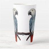 Perroquet Art Mug Africain Grey Cups de café (Devant)