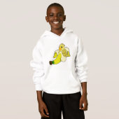 Perroquet avec banane (Devant entier)