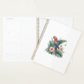 Perroquet avec fleurs (Devant avec enveloppe)