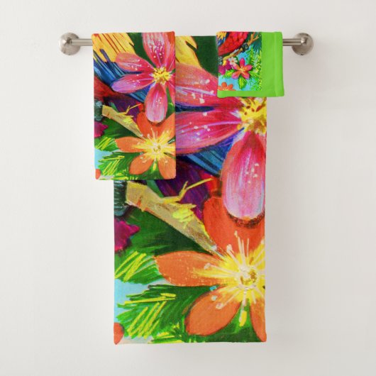 perroquet coloré (En situation)