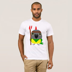 Perroquet du Sénégal, T-shirt indien indigène