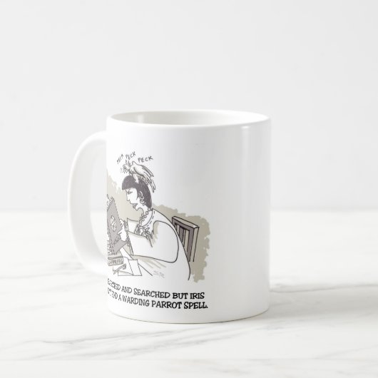 Perroquet Épelle tasse (Devant gauche)