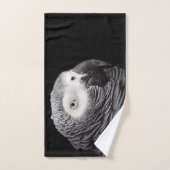 Perroquet gris d'Afrique (Serviette à main)