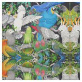 Perroquets d'animal familier du tissu du monde (Fermer)