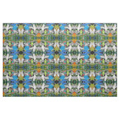 Perroquets d'animal familier du tissu du monde (Fat Quarter)