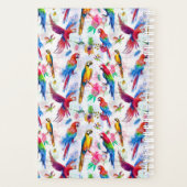 Perroquets de style aquarelle (Dos)