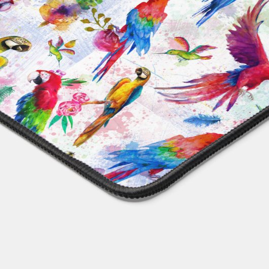 Perroquets de style aquarelle (Coin)