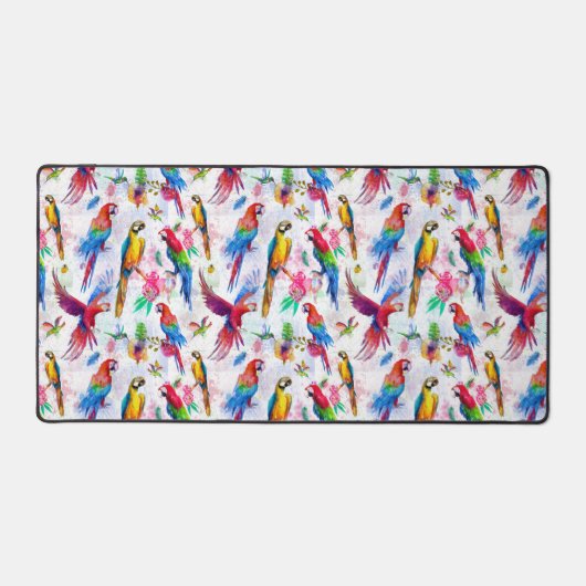 Perroquets de style aquarelle (Recto)