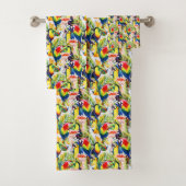 Perroquets et palmettes (En situation)