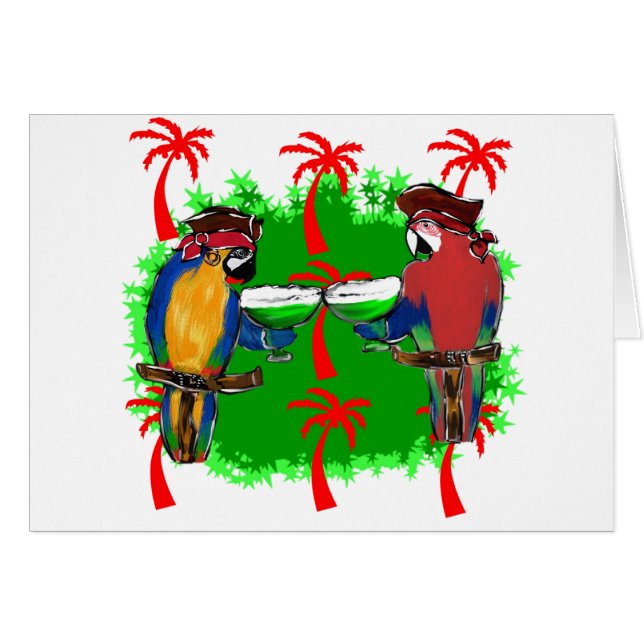 PERROQUETS PIRATES (Devant horizontal)