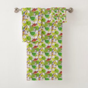 Perroquets tropicaux