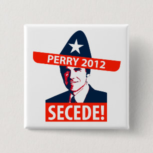 Perry 2012 vierkante button 5,1 cm