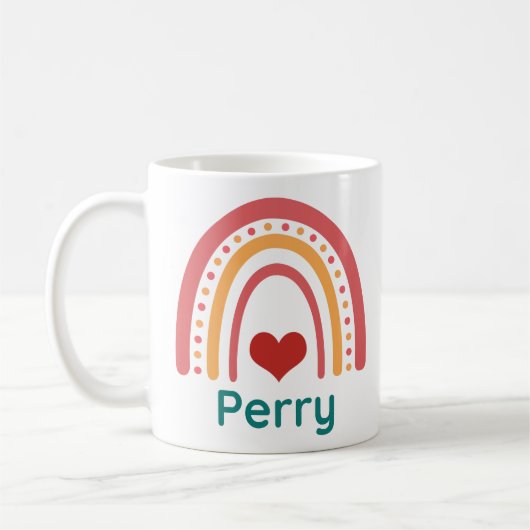 Perry Boho Rainbow Koffiemok (Links)