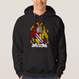 Perry Coat of Arms Family Crest Hoodie
