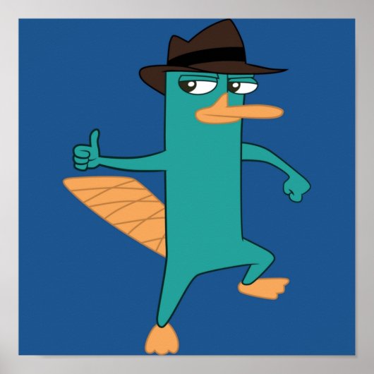 Perry de Platypus uit Phineas en Ferb Poster (Voorkant)