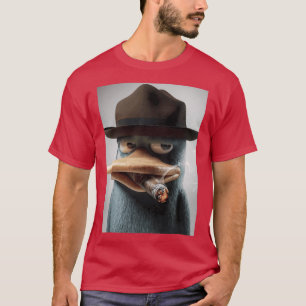 Perry de vogelbekdier die een sigaar rookt meme t  t-shirt