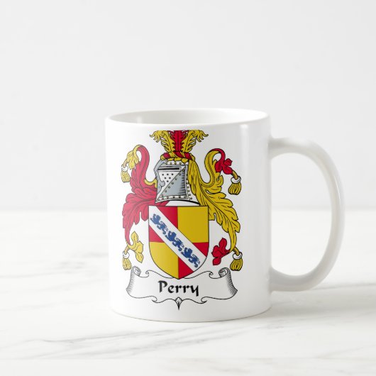Perry Family Crest Koffiemok (Rechts)