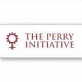 Perry Initiative Laptop Sticker (Voorkant)