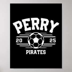 Perry Piraten Voetbalwet 2025 Poster