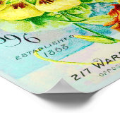 Perry Seed Store Advertisement Poster (Hoek)