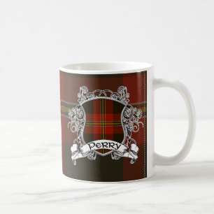 Perry Tartan Shield Koffiemok