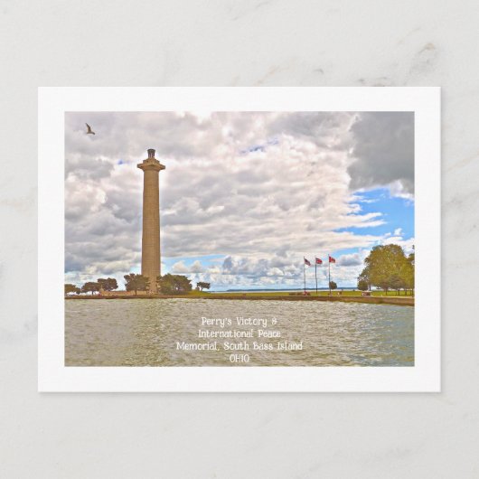 Perry's Victory &International Peace Memorial Briefkaart (Voorkant)