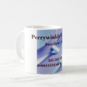 Perrywinkle Catering Koffiemok (Voorkant links)
