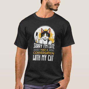 Pers en Maine Coon katten bewonderaar enthousiast T-shirt