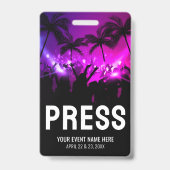 Pers Perspas Event Badge (Achterkant)