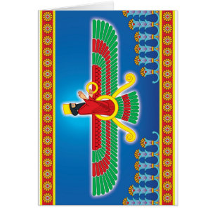 Persan Faravahar de Zoroastrian
