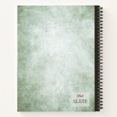 Persea Avocado Illustratie Gepersonaliseerde Comp Notitieboek (Achterkant)