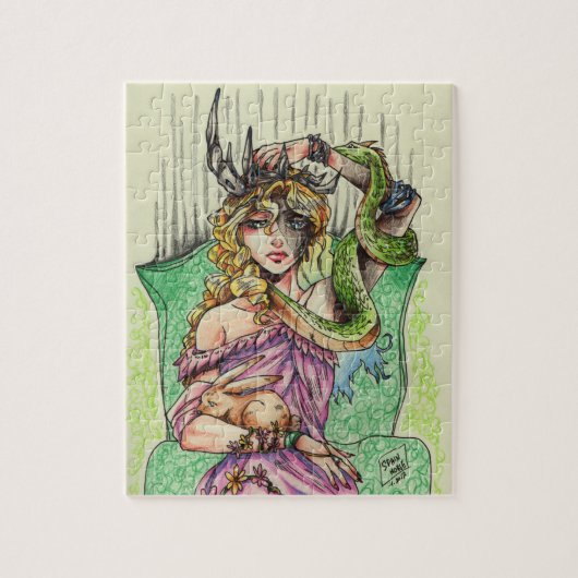 Persefonpuzzel Legpuzzel (Verticaal)