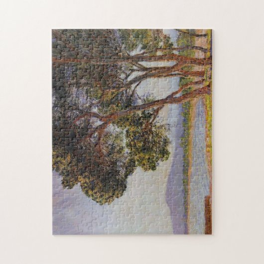 Persen in Juan-les-Pins Monet Fine Art Legpuzzel (Verticaal)