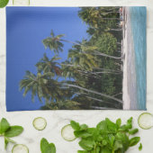 Persen met palmbomen, Maldiven Theedoek (Gevouwen)