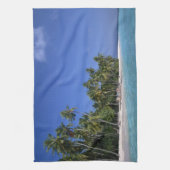 Persen met palmbomen, Maldiven Theedoek (Verticaal)