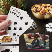 Persephone Eenhoorn Biker Speelkaarten (Insitu)