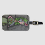 Persephone, koningin van de onderwereld bagagelabel (Voorkant (horizontaal))